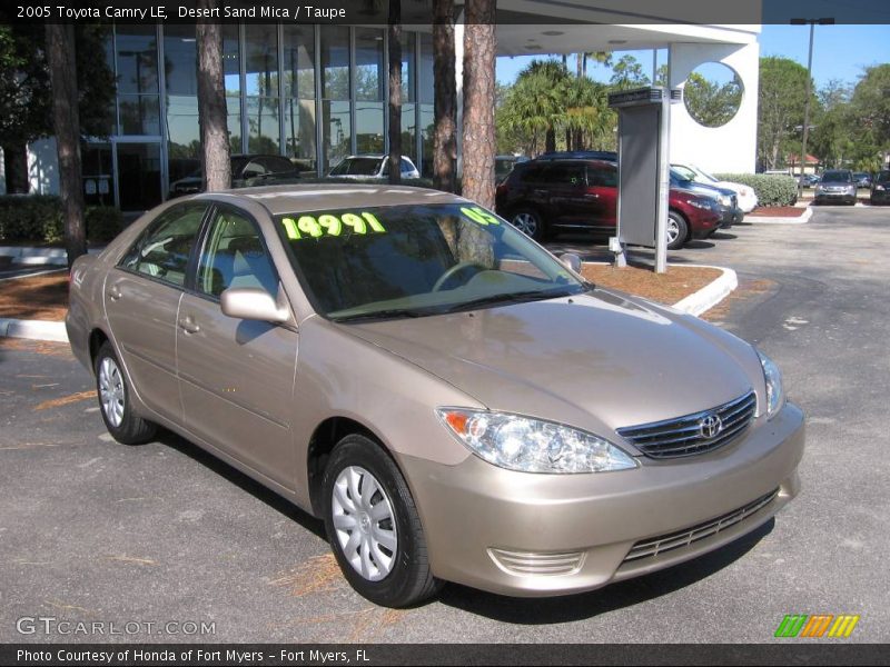 Desert Sand Mica / Taupe 2005 Toyota Camry LE
