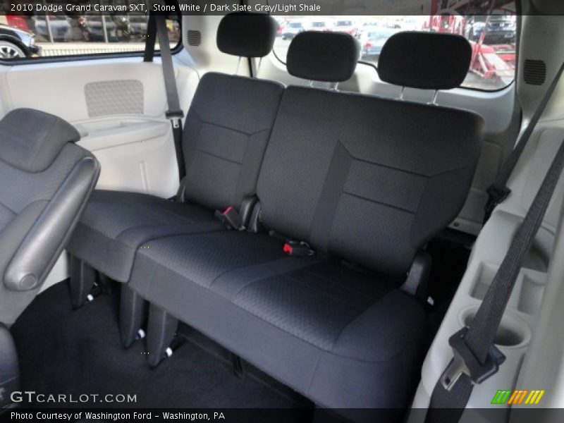 Stone White / Dark Slate Gray/Light Shale 2010 Dodge Grand Caravan SXT