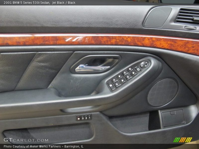 Jet Black / Black 2001 BMW 5 Series 530i Sedan