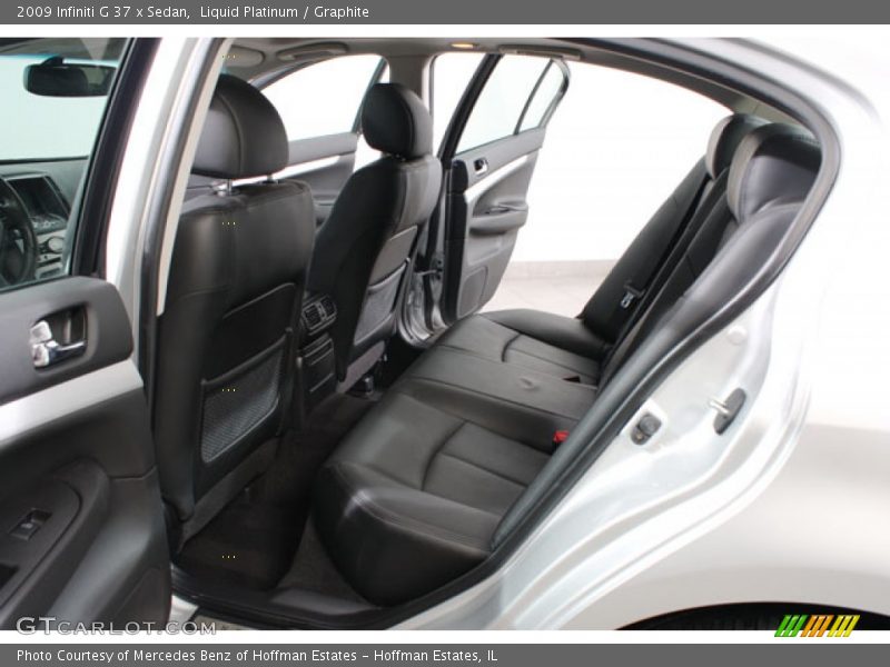 Liquid Platinum / Graphite 2009 Infiniti G 37 x Sedan