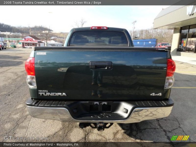 Timberland Green Mica / Beige 2008 Toyota Tundra CrewMax 4x4
