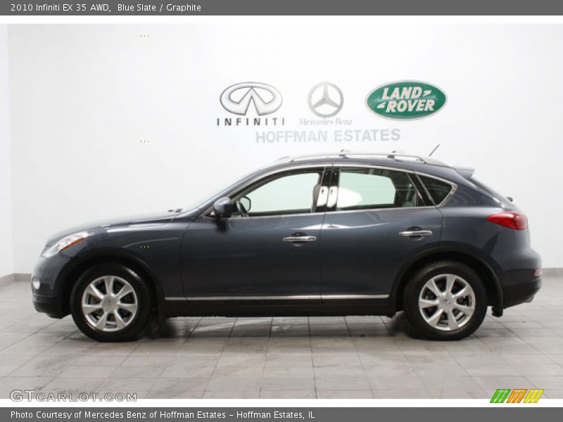 Blue Slate / Graphite 2010 Infiniti EX 35 AWD