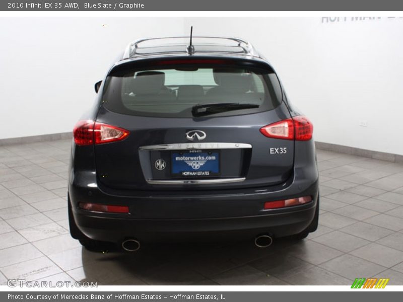 Blue Slate / Graphite 2010 Infiniti EX 35 AWD