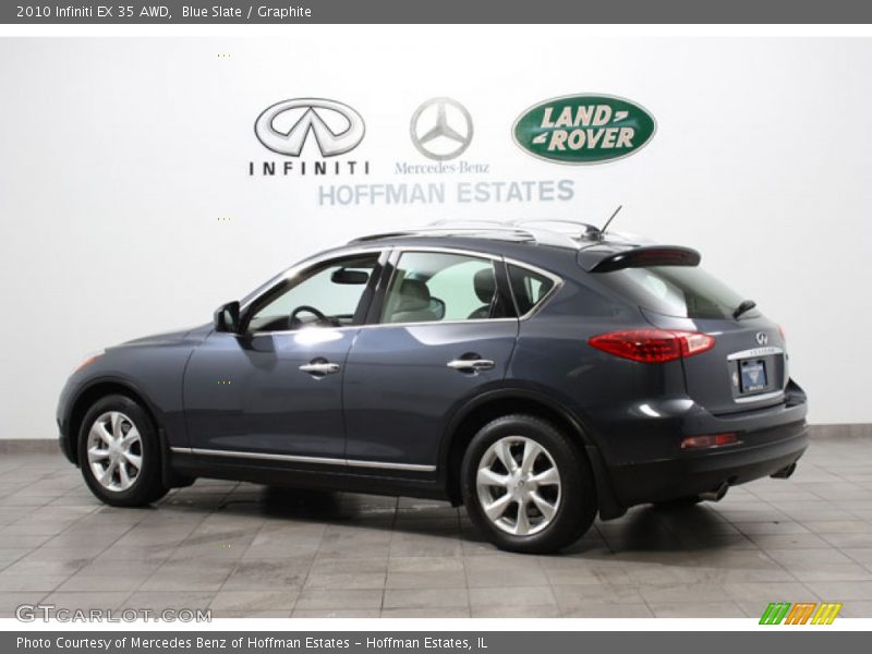 Blue Slate / Graphite 2010 Infiniti EX 35 AWD