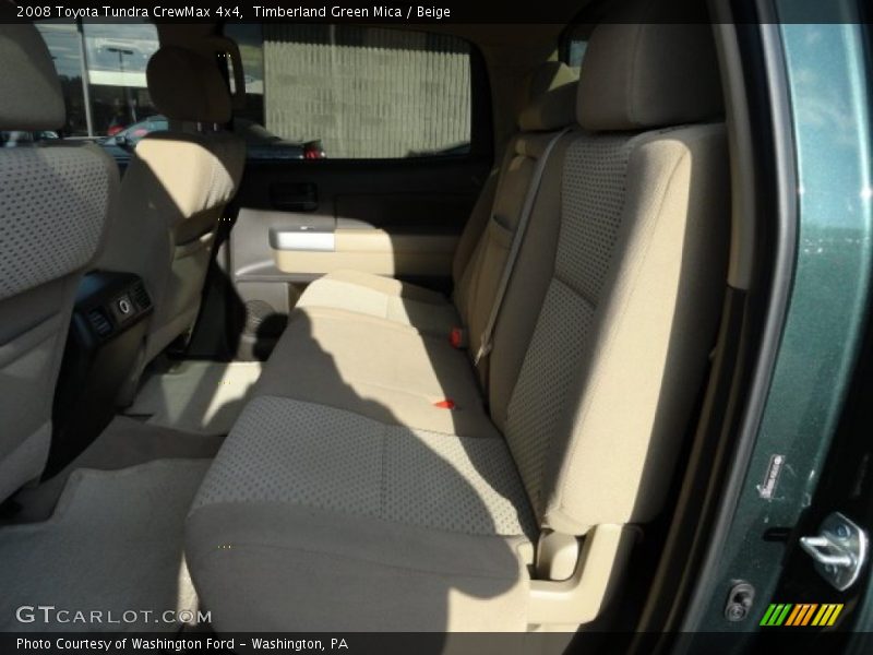 Timberland Green Mica / Beige 2008 Toyota Tundra CrewMax 4x4