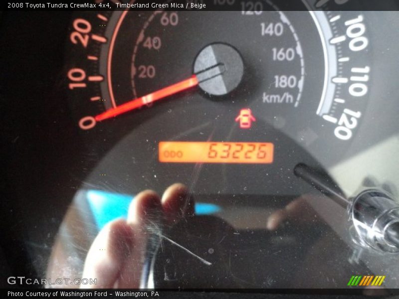 Timberland Green Mica / Beige 2008 Toyota Tundra CrewMax 4x4