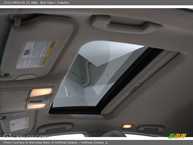 Blue Slate / Graphite 2010 Infiniti EX 35 AWD