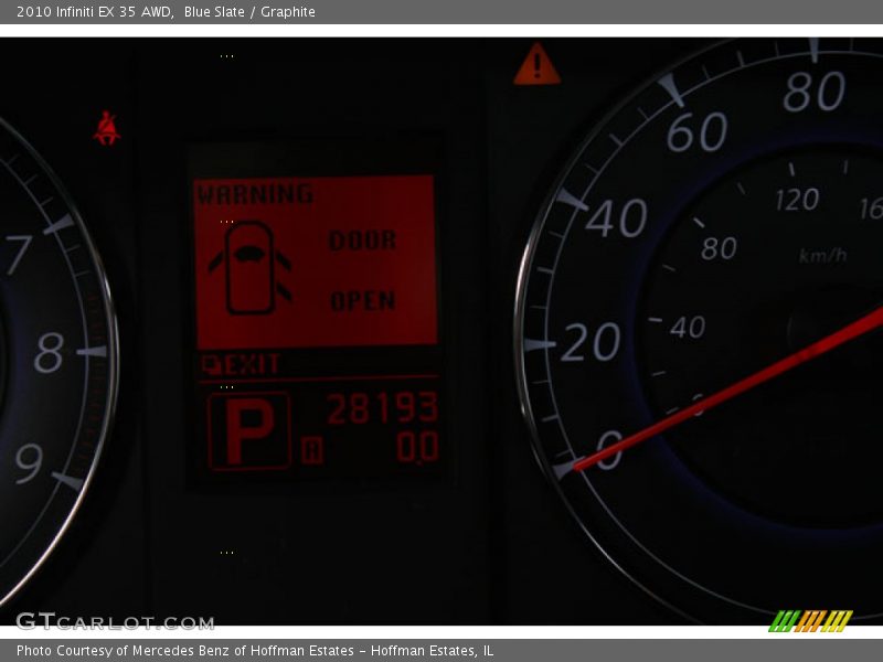 Blue Slate / Graphite 2010 Infiniti EX 35 AWD