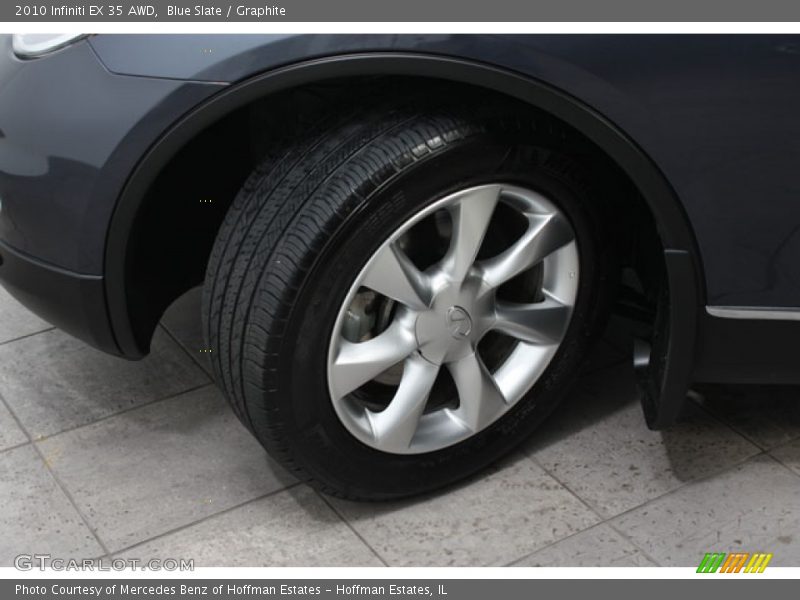 Blue Slate / Graphite 2010 Infiniti EX 35 AWD