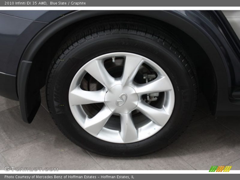 Blue Slate / Graphite 2010 Infiniti EX 35 AWD
