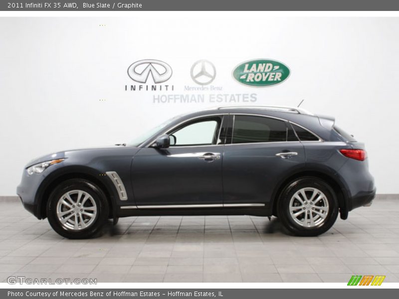 Blue Slate / Graphite 2011 Infiniti FX 35 AWD