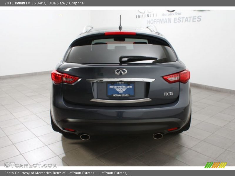 Blue Slate / Graphite 2011 Infiniti FX 35 AWD
