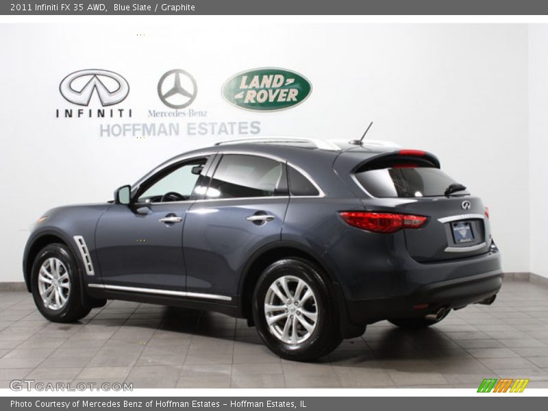 Blue Slate / Graphite 2011 Infiniti FX 35 AWD