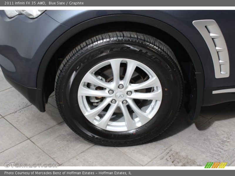 Blue Slate / Graphite 2011 Infiniti FX 35 AWD
