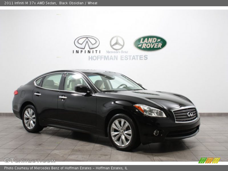 Black Obsidian / Wheat 2011 Infiniti M 37x AWD Sedan