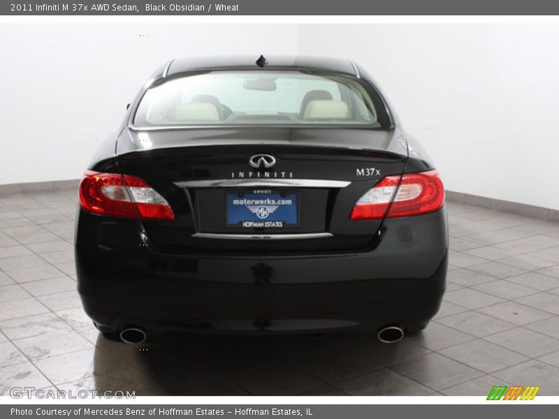 Black Obsidian / Wheat 2011 Infiniti M 37x AWD Sedan