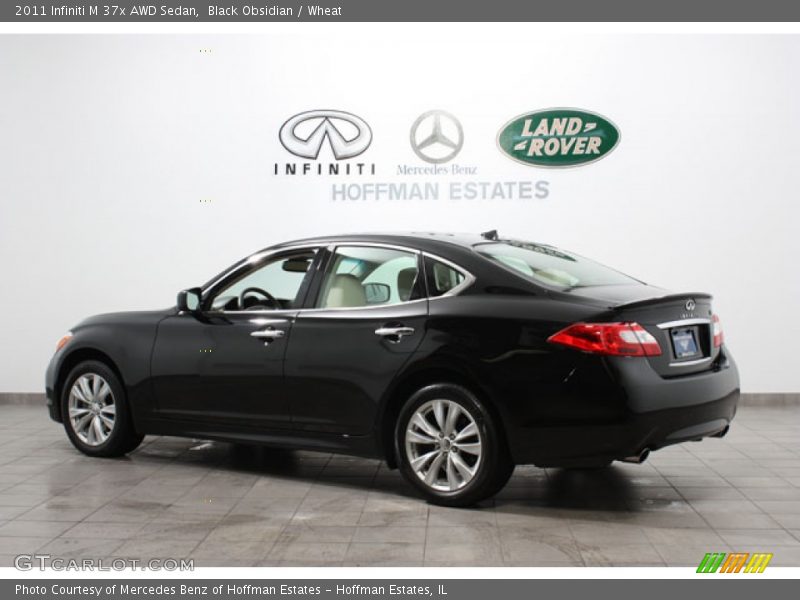 Black Obsidian / Wheat 2011 Infiniti M 37x AWD Sedan