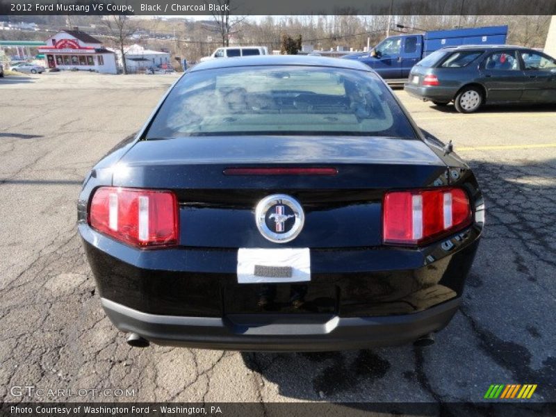 Black / Charcoal Black 2012 Ford Mustang V6 Coupe
