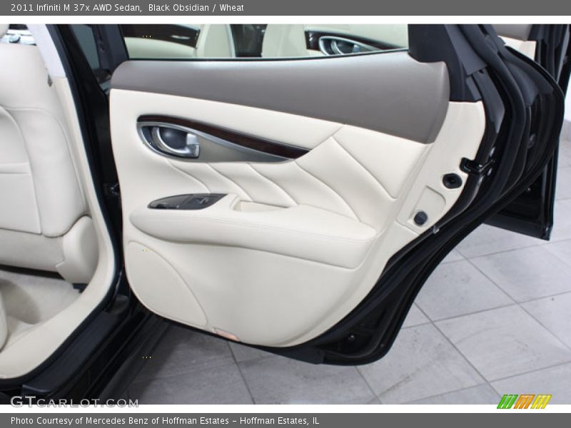 Black Obsidian / Wheat 2011 Infiniti M 37x AWD Sedan