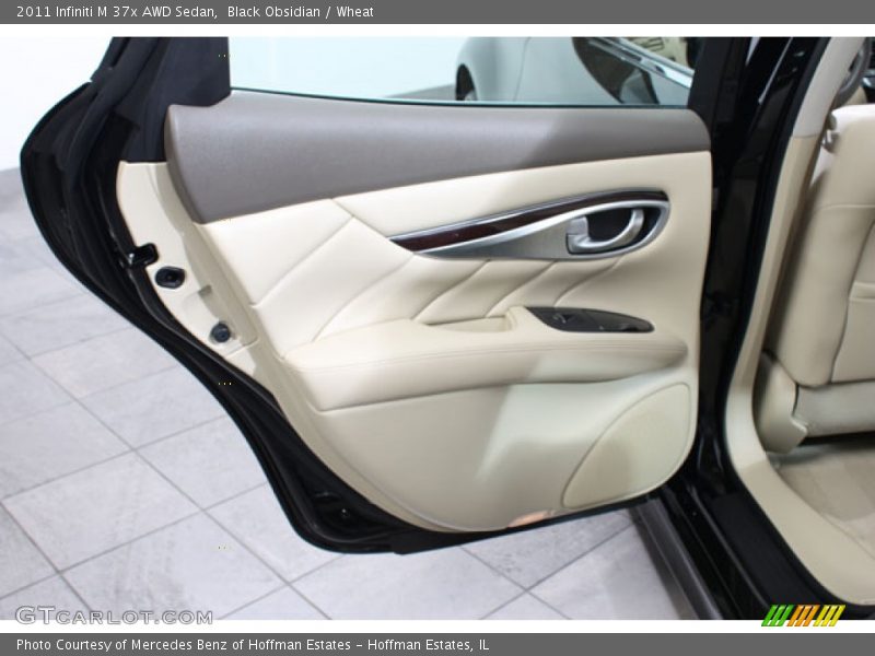Black Obsidian / Wheat 2011 Infiniti M 37x AWD Sedan