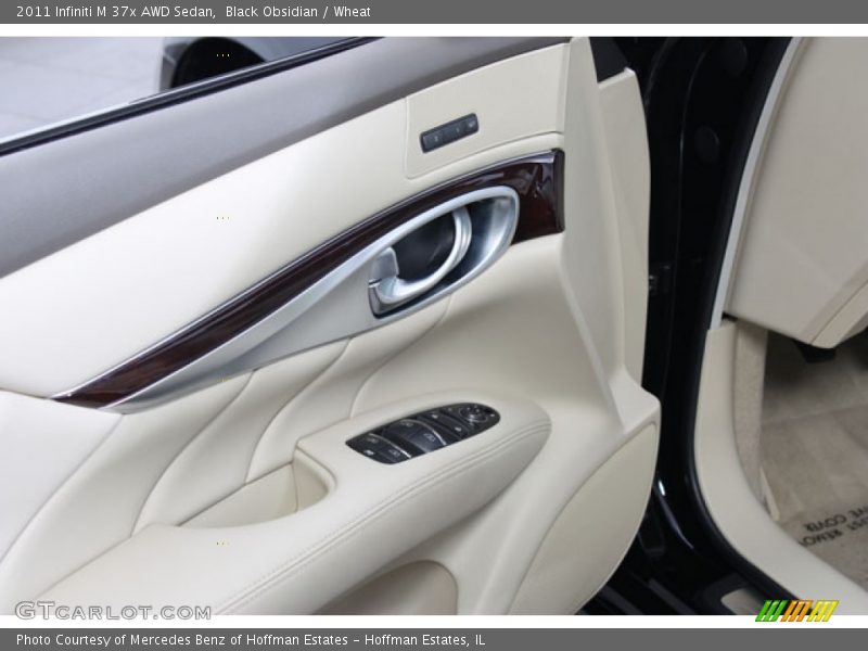 Black Obsidian / Wheat 2011 Infiniti M 37x AWD Sedan