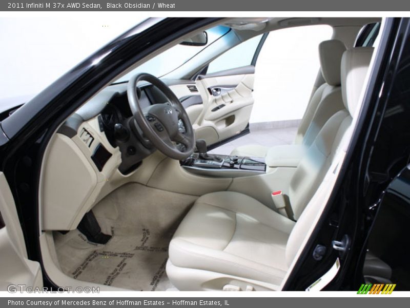Black Obsidian / Wheat 2011 Infiniti M 37x AWD Sedan
