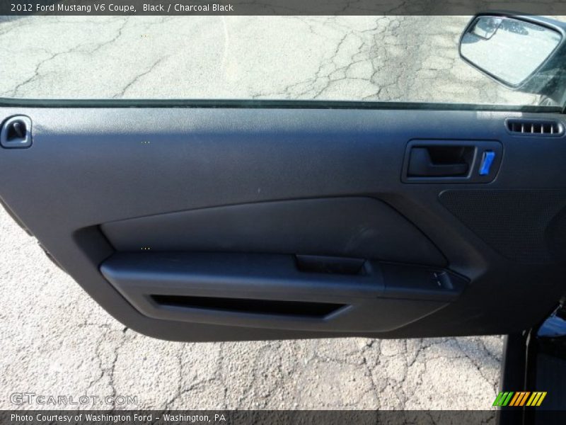 Black / Charcoal Black 2012 Ford Mustang V6 Coupe