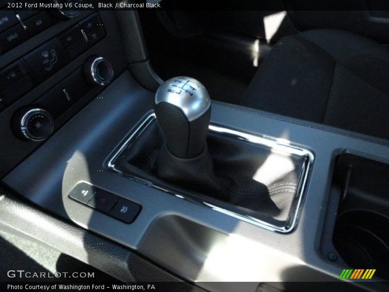 Black / Charcoal Black 2012 Ford Mustang V6 Coupe