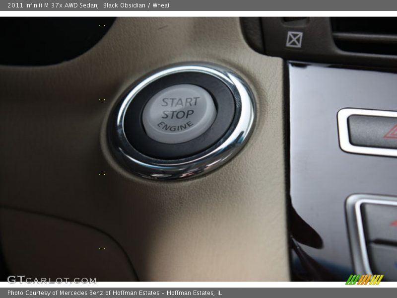 Black Obsidian / Wheat 2011 Infiniti M 37x AWD Sedan