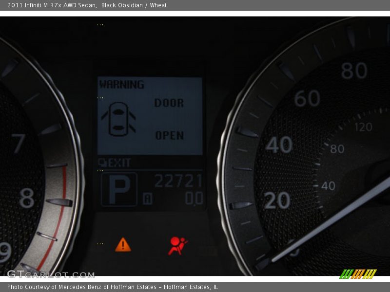 Black Obsidian / Wheat 2011 Infiniti M 37x AWD Sedan