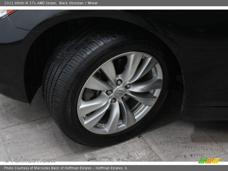 Black Obsidian / Wheat 2011 Infiniti M 37x AWD Sedan