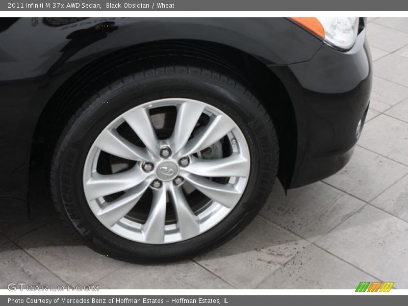 Black Obsidian / Wheat 2011 Infiniti M 37x AWD Sedan