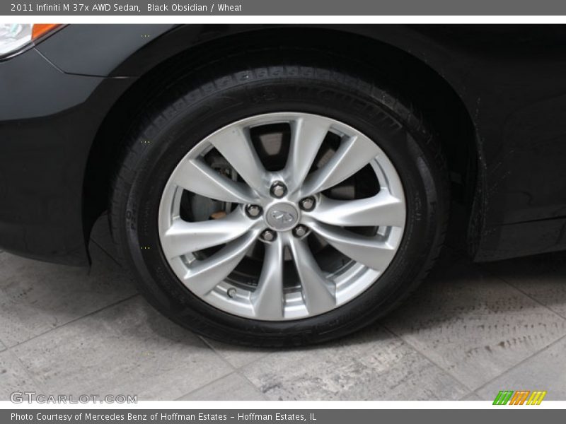 Black Obsidian / Wheat 2011 Infiniti M 37x AWD Sedan