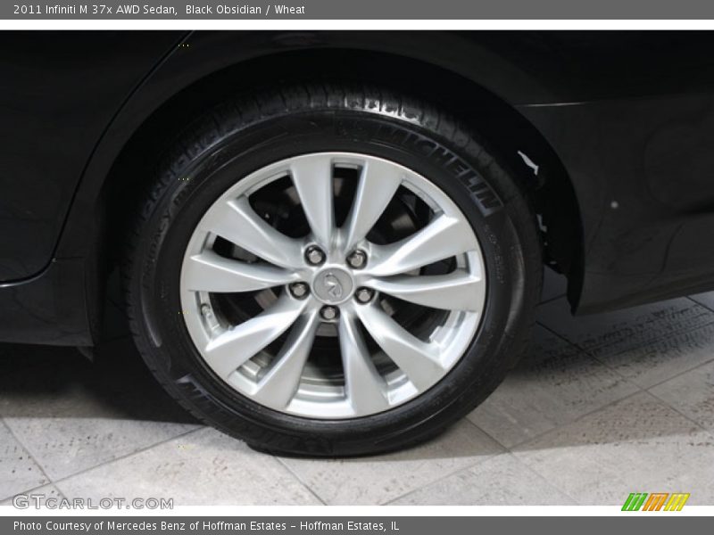 Black Obsidian / Wheat 2011 Infiniti M 37x AWD Sedan