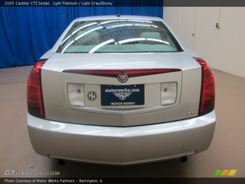 Light Platinum / Light Gray/Ebony 2005 Cadillac CTS Sedan