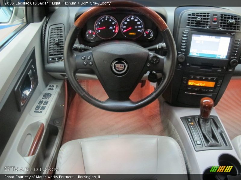 Light Platinum / Light Gray/Ebony 2005 Cadillac CTS Sedan
