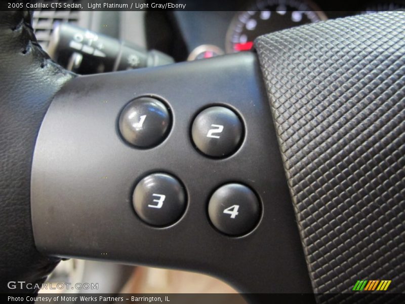 Light Platinum / Light Gray/Ebony 2005 Cadillac CTS Sedan