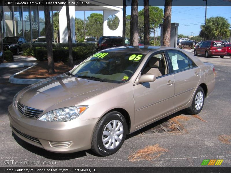 Desert Sand Mica / Taupe 2005 Toyota Camry LE