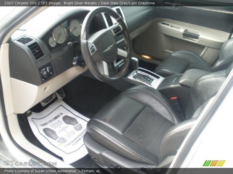 Bright Silver Metallic / Dark Slate Gray/Light Graystone 2007 Chrysler 300 C SRT Design