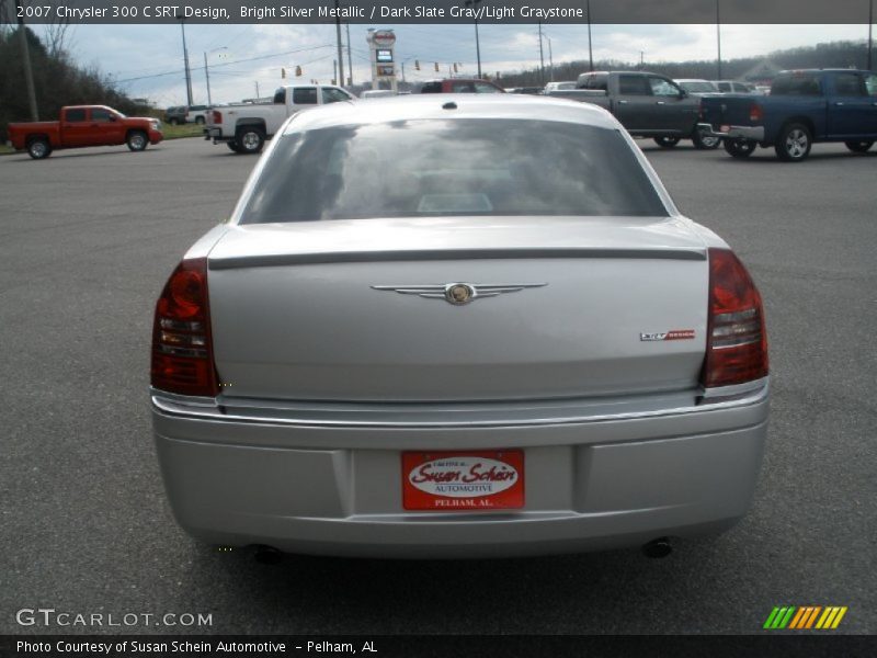 Bright Silver Metallic / Dark Slate Gray/Light Graystone 2007 Chrysler 300 C SRT Design
