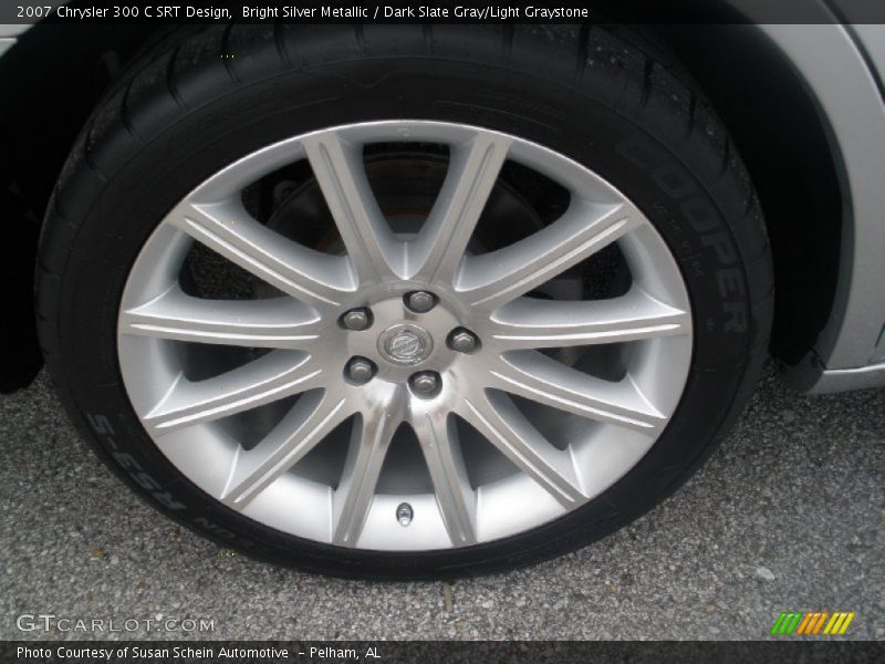 Bright Silver Metallic / Dark Slate Gray/Light Graystone 2007 Chrysler 300 C SRT Design