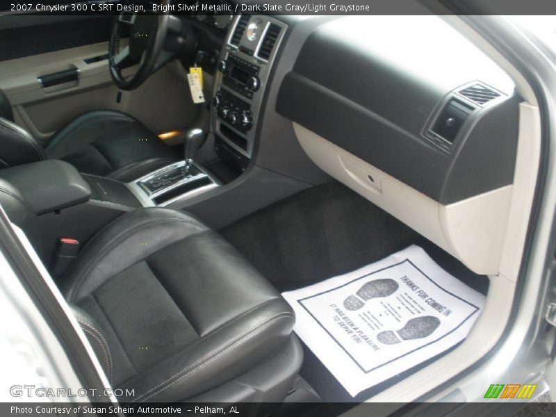 Bright Silver Metallic / Dark Slate Gray/Light Graystone 2007 Chrysler 300 C SRT Design