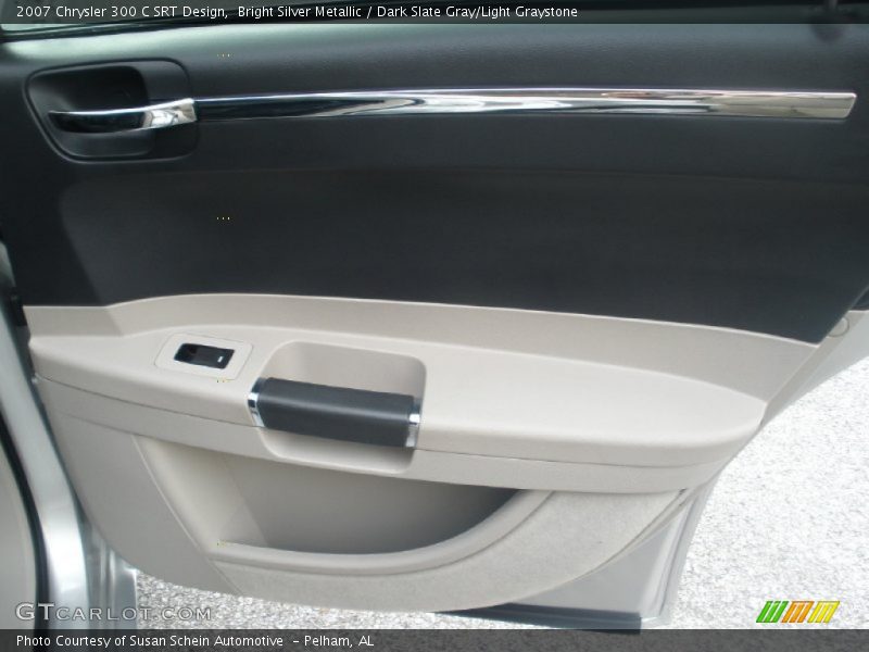 Bright Silver Metallic / Dark Slate Gray/Light Graystone 2007 Chrysler 300 C SRT Design