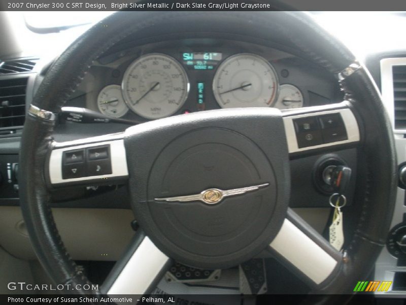 Bright Silver Metallic / Dark Slate Gray/Light Graystone 2007 Chrysler 300 C SRT Design