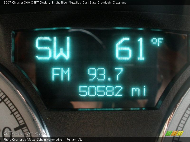 Bright Silver Metallic / Dark Slate Gray/Light Graystone 2007 Chrysler 300 C SRT Design