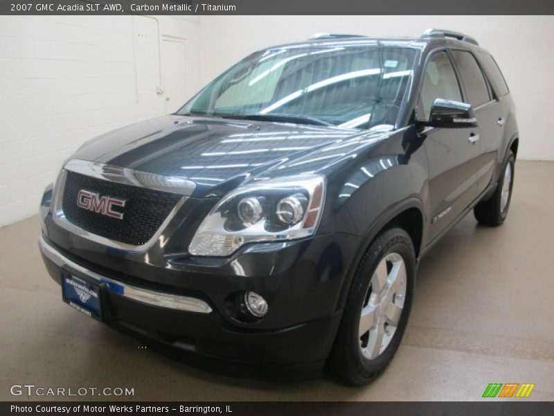 Carbon Metallic / Titanium 2007 GMC Acadia SLT AWD