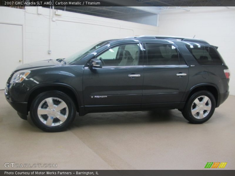 Carbon Metallic / Titanium 2007 GMC Acadia SLT AWD