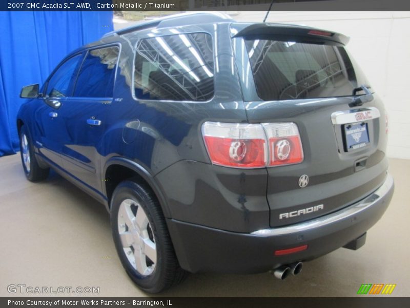 Carbon Metallic / Titanium 2007 GMC Acadia SLT AWD