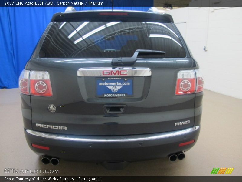 Carbon Metallic / Titanium 2007 GMC Acadia SLT AWD