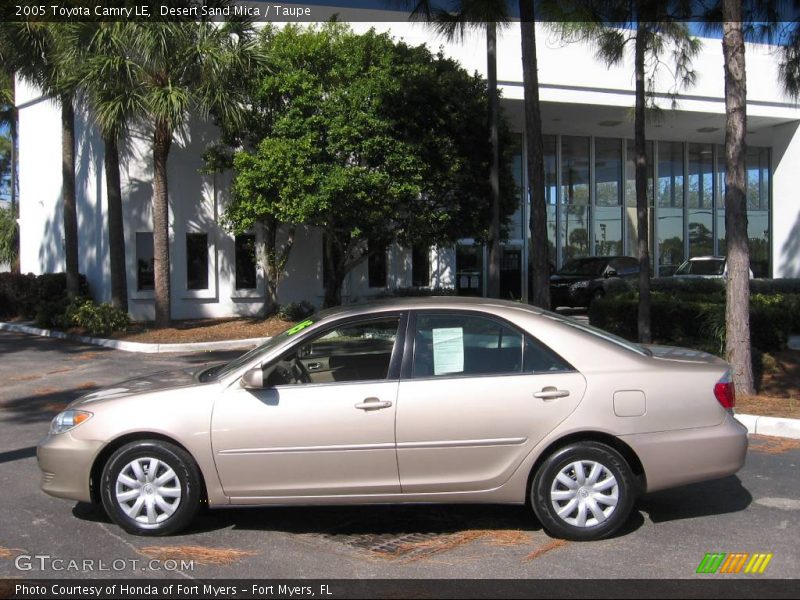 Desert Sand Mica / Taupe 2005 Toyota Camry LE